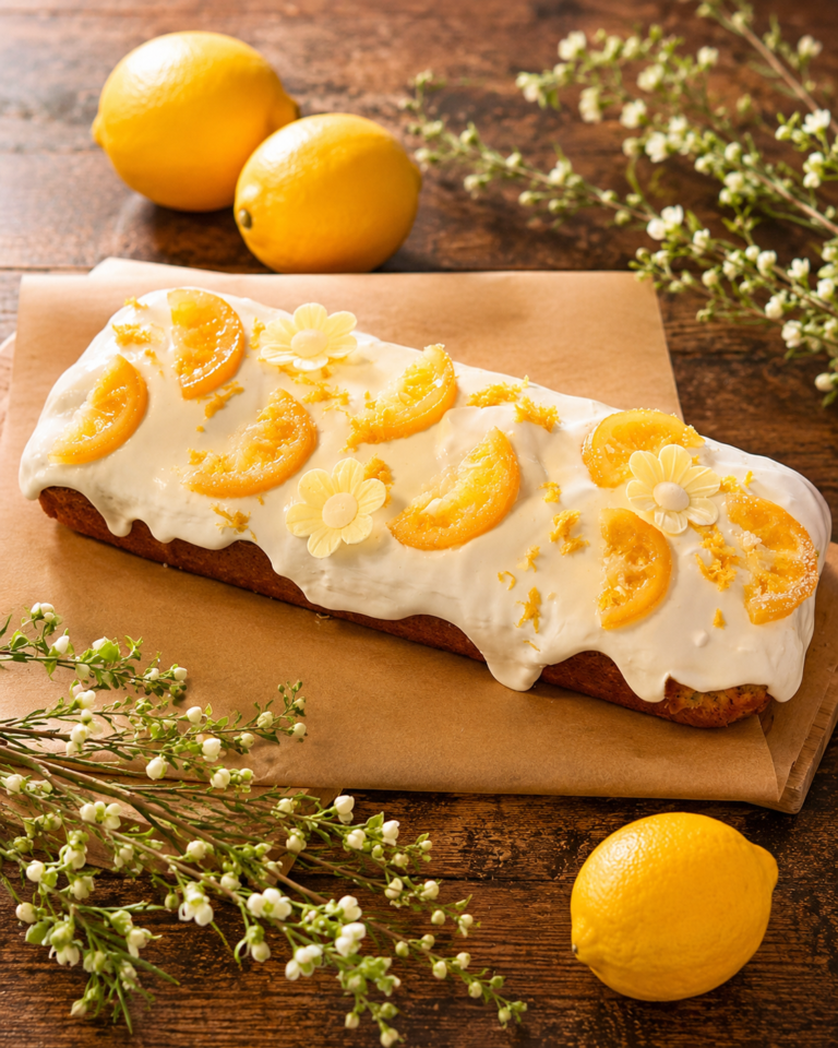 Zitronen-Vanille-Kuchen