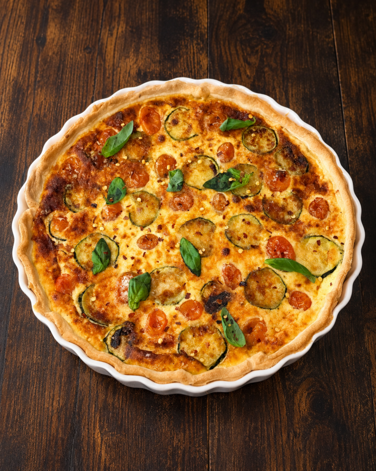 Zucchini-Ricotta-Quiche