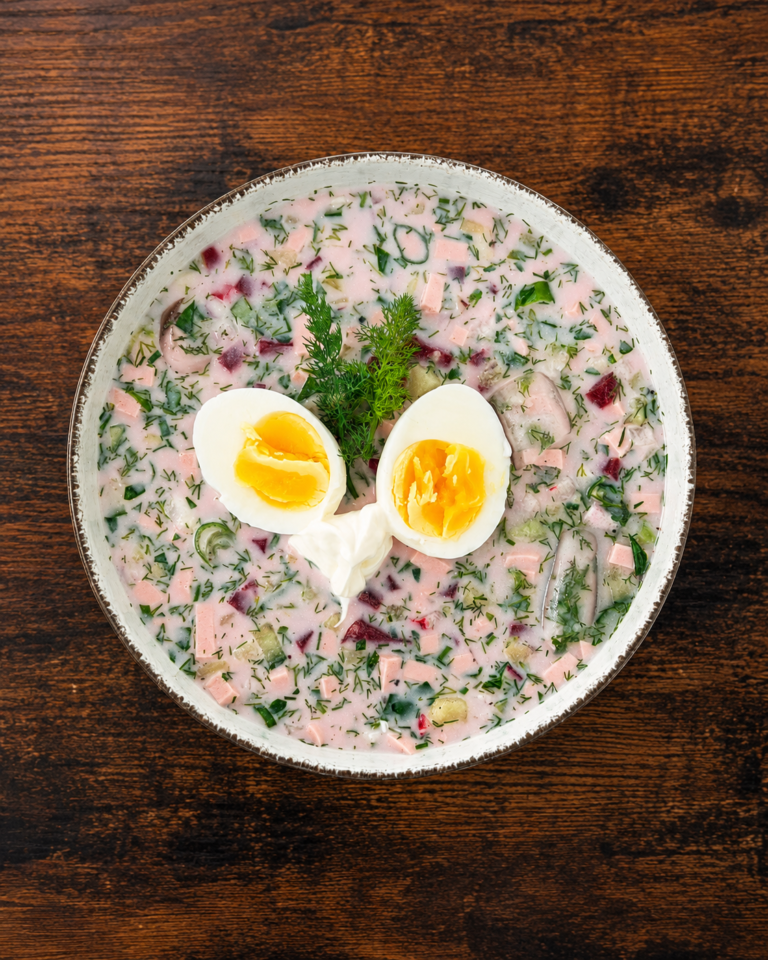 Okroschka mit Roter Bete
