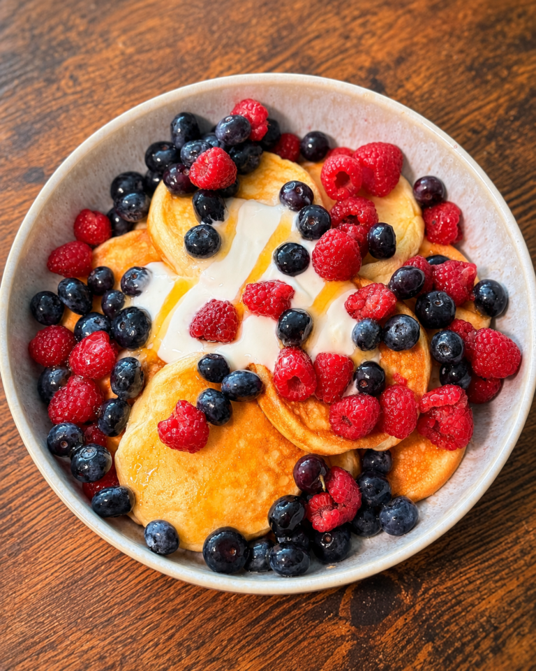 Fluffige Skyr-Pancakes